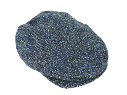 Load image into Gallery viewer, Hanna Hats - Hanna Plain Tweed Vintage Cap
