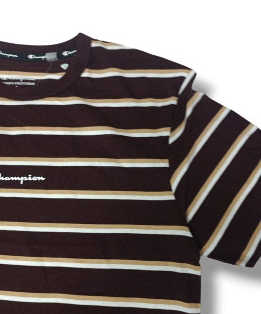 Load image into Gallery viewer, Champion Mens Script Stripe Tee
