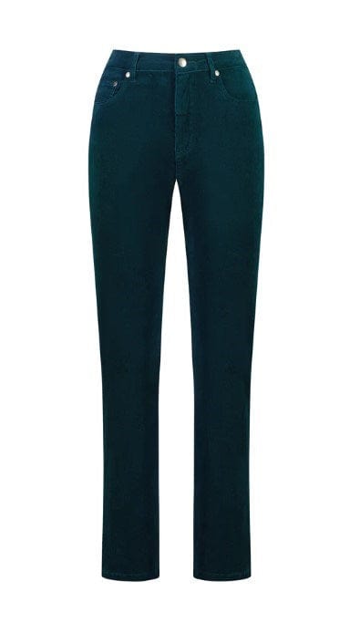 Load image into Gallery viewer, Vassalli Womens Straight Leg Full Length Pinwale Cord Pant with Fly
