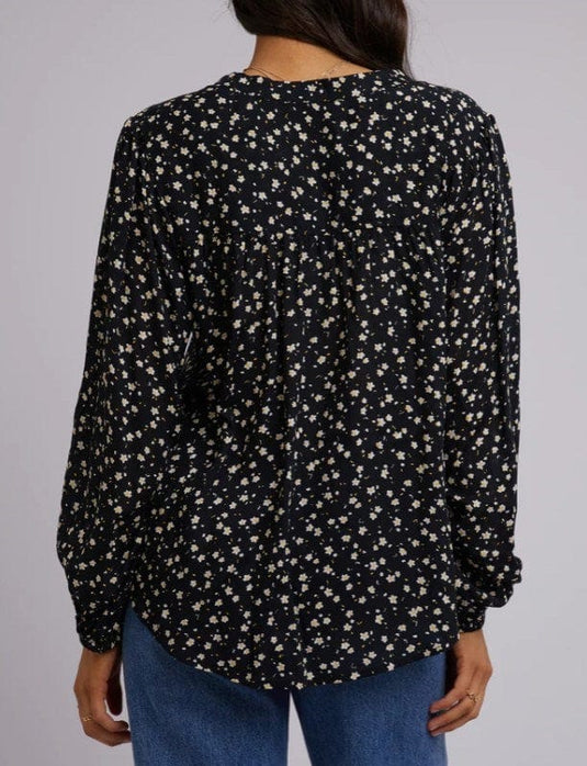 Allabouteve Womens Lily Floral Print Shirt