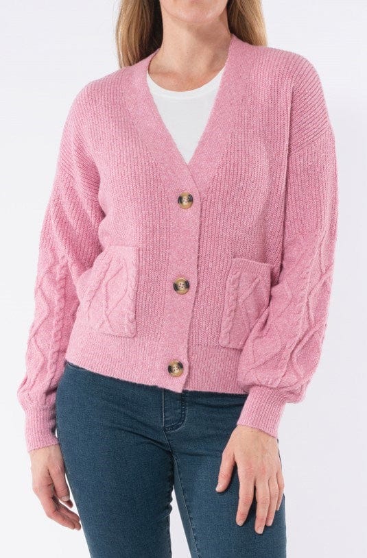 Jump Womens Cable Detail Cardigan