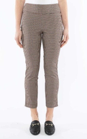 Load image into Gallery viewer, Jump Womens Houndstooth Bengaline Pant
