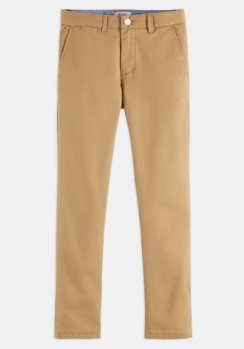 Load image into Gallery viewer, Scotch &amp; Soda Boys Classic Regular Slim-Fit Chino
