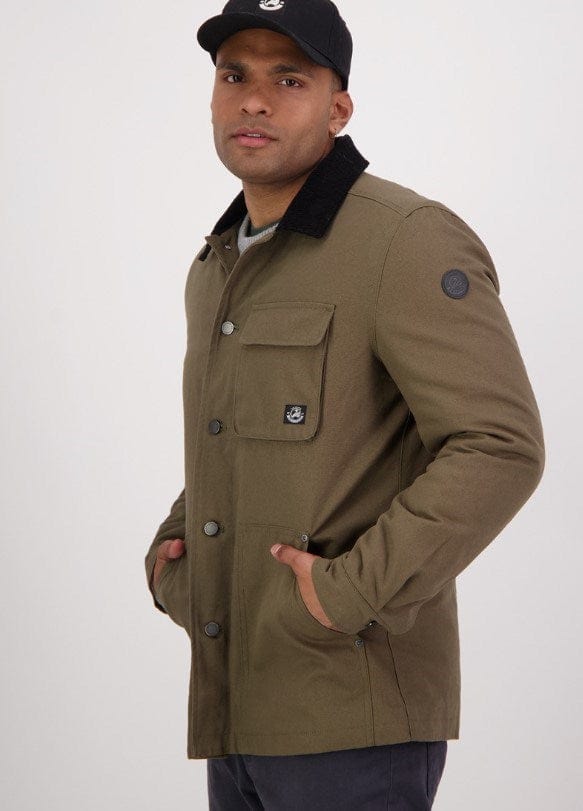 Load image into Gallery viewer, Swanndri Mens Barrytown V3 Canvas Work Jacket
