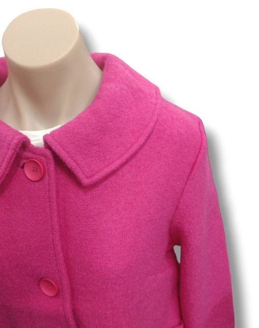 See Saw Womens Boiled Wool Audrey Collar Jacket