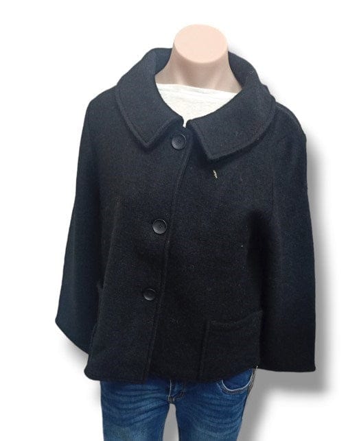 Load image into Gallery viewer, See Saw Womens Boiled Wool Audrey Collar Jacket

