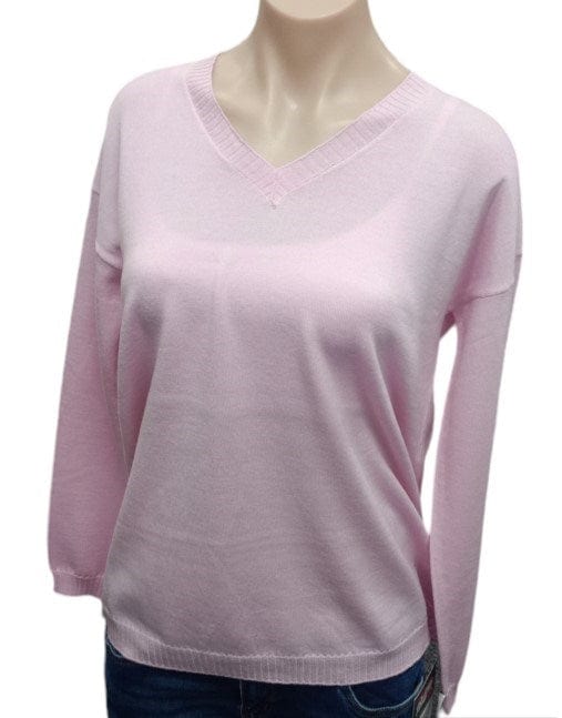 Load image into Gallery viewer, See Saw Womens 100% Merino V Neck Sweater
