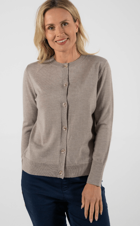 Load image into Gallery viewer, See Saw Womens 100% Merino Round Neck Cardigans
