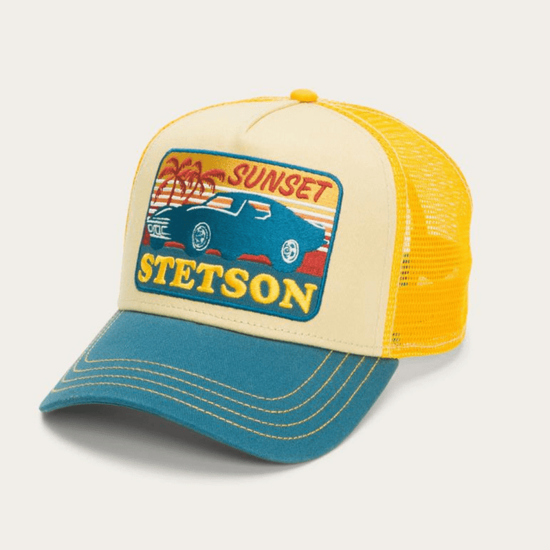 Load image into Gallery viewer, Stetson Sunset Trucker Cap

