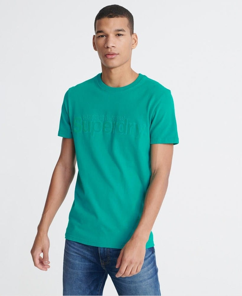Load image into Gallery viewer, Superdry Core Faux Suede Tee
