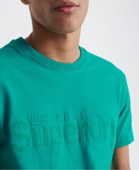 Superdry Core Faux Suede Tee