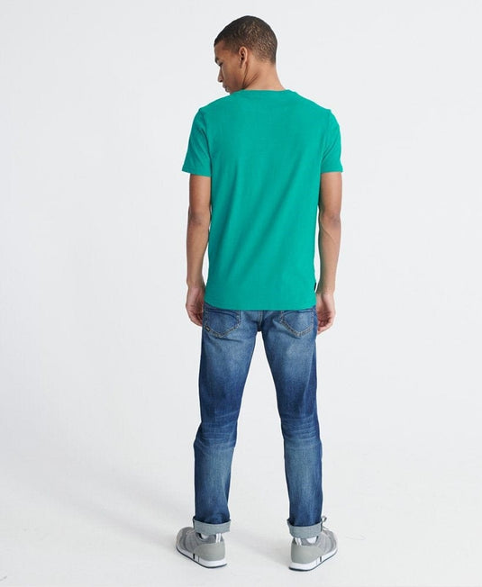 Superdry Core Faux Suede Tee