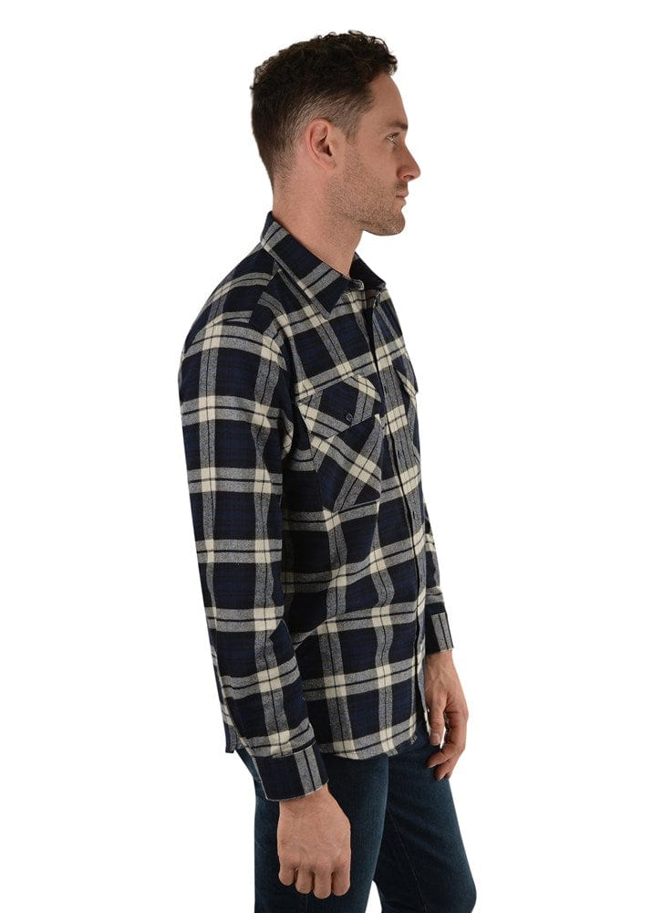 Load image into Gallery viewer, Thomas Cook Mens Overland Thermal Check 2-Pkt Shirt
