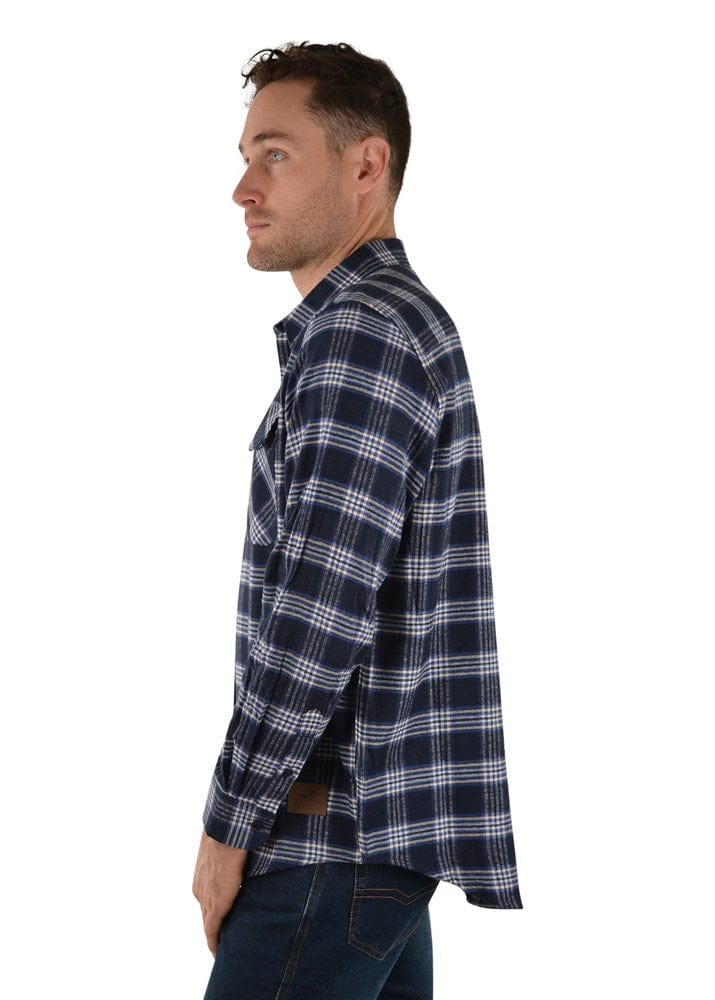 Load image into Gallery viewer, Thomas Cook Mens Roachdale Thermal Half Placket Shirt
