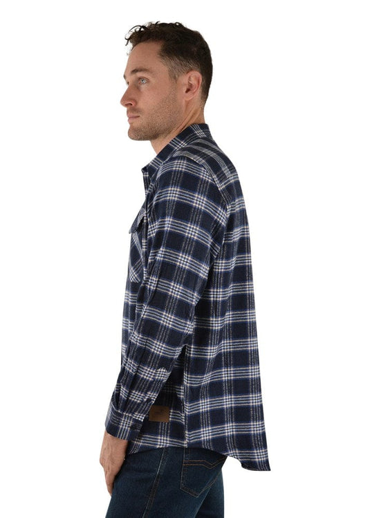 Thomas Cook Mens Roachdale Thermal Half Placket Shirt