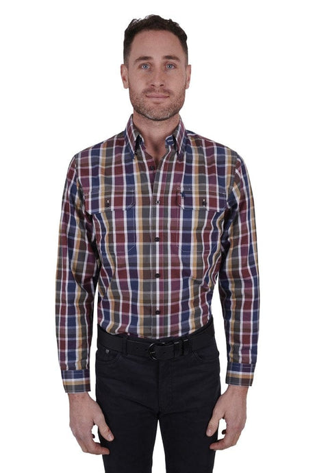 Thomas Cook Mens Dylan 2-Pocket Long-Sleeve Shirt