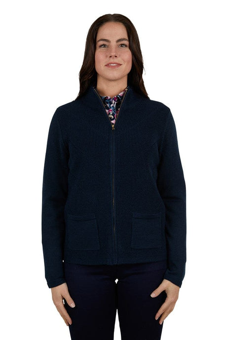 Thomas Cook Womens Annette Zip Up Cardigan
