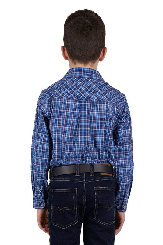 Thomas Cook Boys Angus 1-Pocket Long-Sleeve Shirt