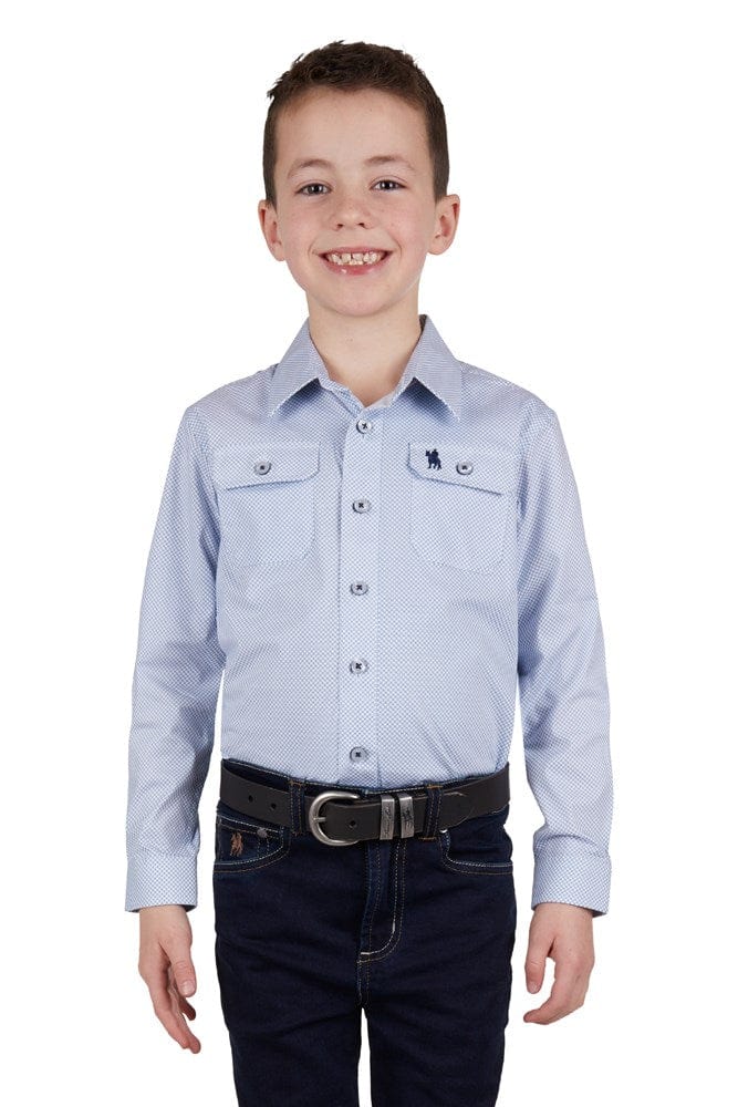 Load image into Gallery viewer, Thomas Cook Boys Eddie 2-Pocket Long-Sleeve Shirt
