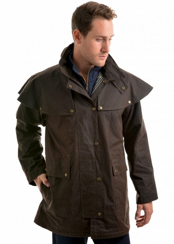 Load image into Gallery viewer, Thomas Cook High Country Professional Oilskin Short Coat
