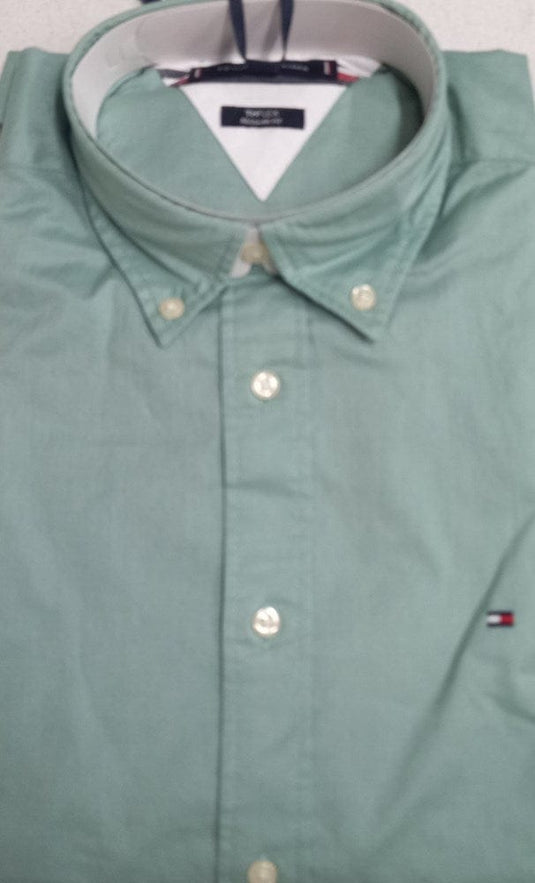 Tommy Hilfiger - Mens Flex Poplin Regular Fit Shirt