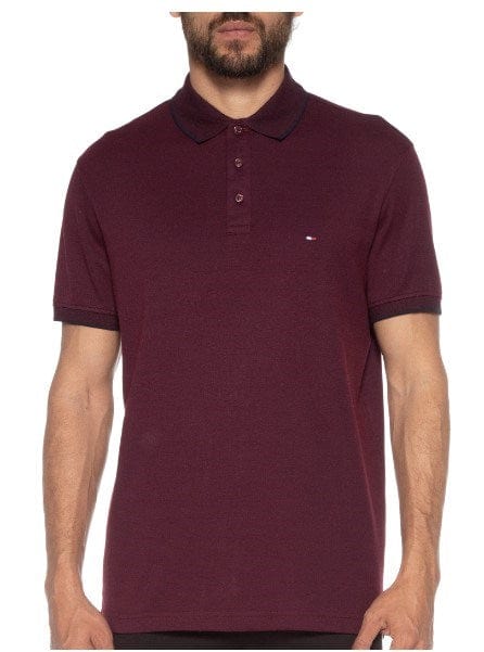 Load image into Gallery viewer, Tommy Hilfiger Mens 2 Tone Interlock Sleeve Polo
