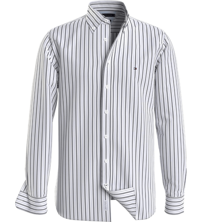 Load image into Gallery viewer, Tommy Hilfiger Natural Soft Striped Shirt

