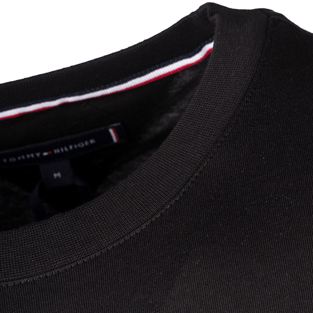 Load image into Gallery viewer, Tommy Hilfiger Mens Arch Varsity Tee Black
