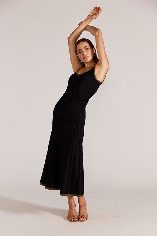 Staple the Label Elara Knit Midi Dress