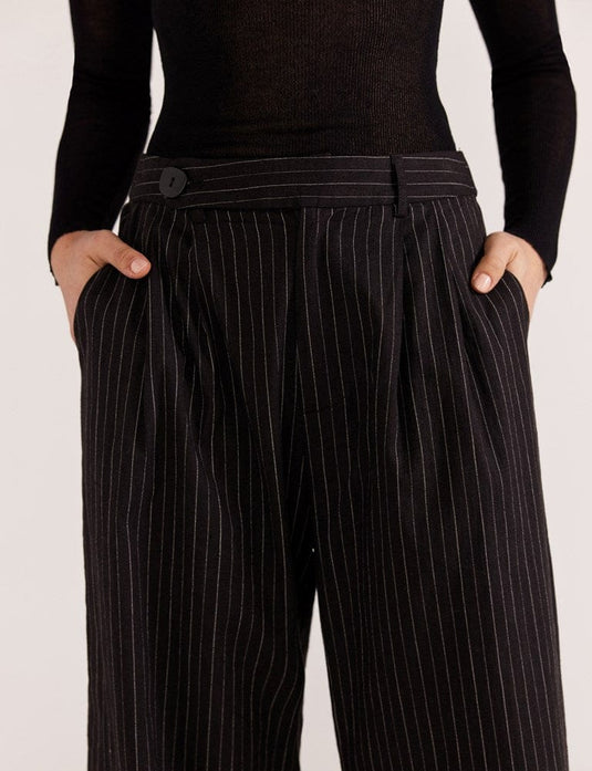 Staple The Label Womens Maxwell Wide Leg Pants
