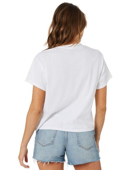 Load image into Gallery viewer, Levis Womens Varsity Circle Logo Fill Caviar Tee
