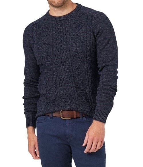 Blazer Mens Whittaker Cable Knit Sweater