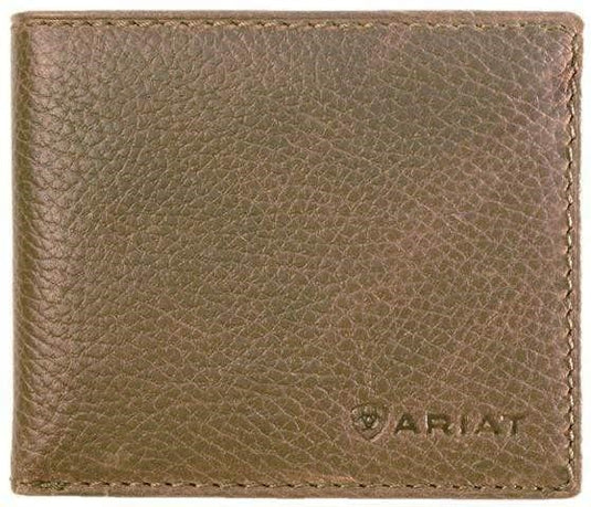 Ariat Bi-Fold Wallet - Distressed Brown