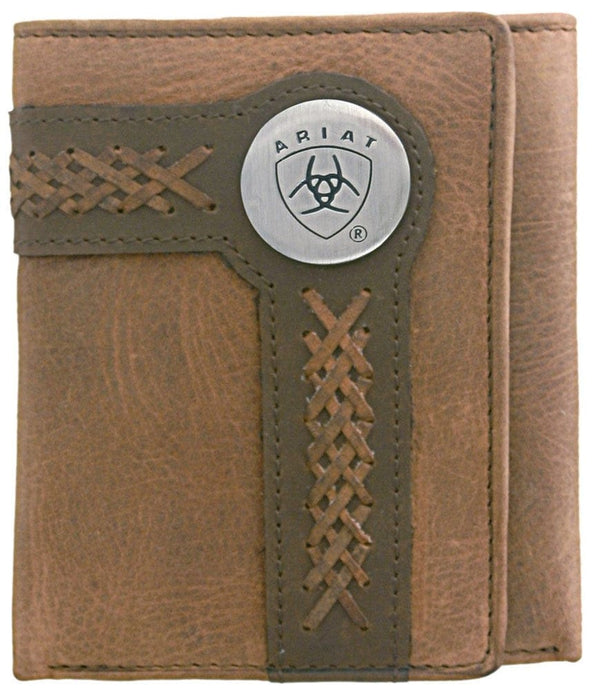 Ariat Tri-Fold Wallet - Accent Overlay
