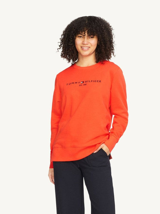 Tommy Hilfiger Womens Essential Pure Cotton Sweatshirt