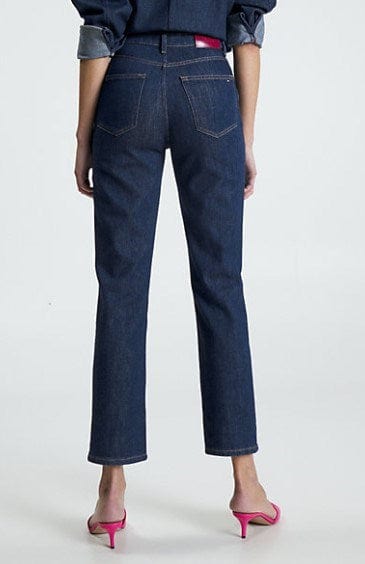 Tommy Hilfiger Womens Classic Straight Cut High Rise Jeans