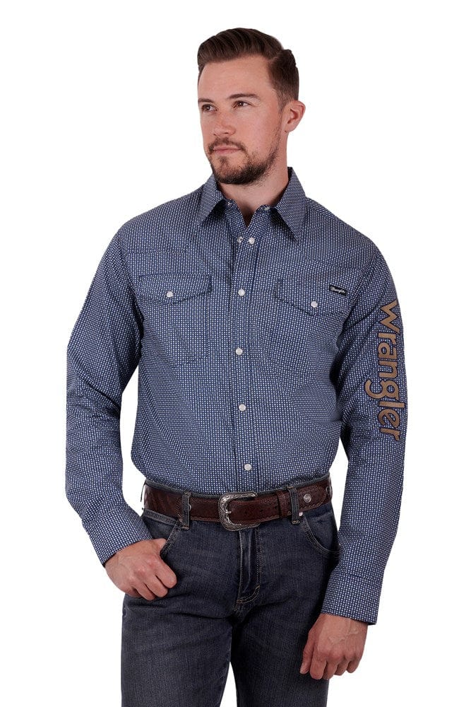 Load image into Gallery viewer, Wrangler Mens James Long Sleeve Shirt
