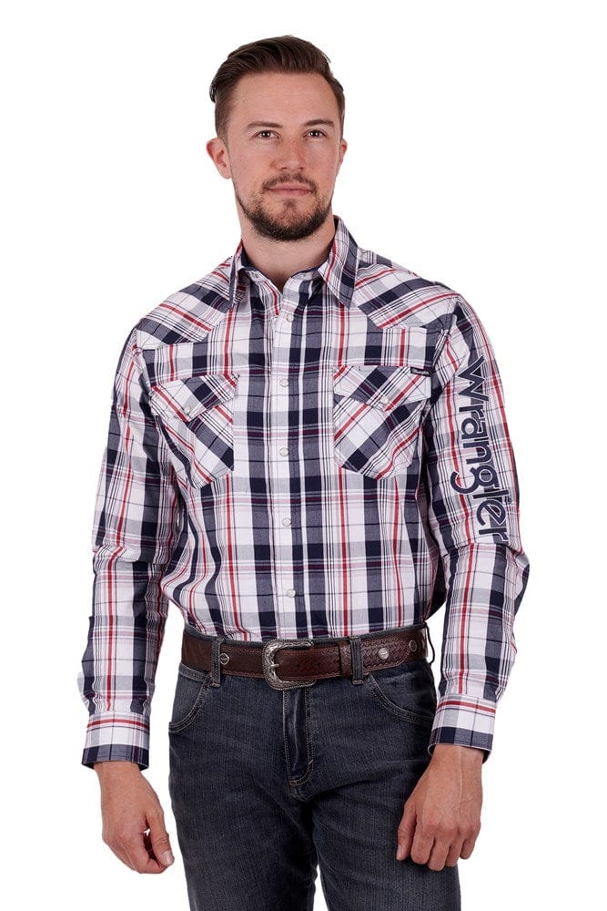 Load image into Gallery viewer, Wrangler Mens Hume Long Sleeve Shirt
