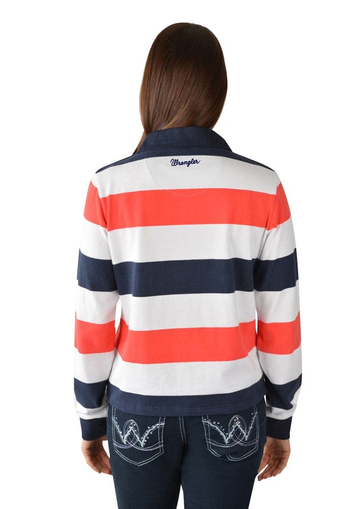 Load image into Gallery viewer, Wrangler Womens Charlotte Fashion Rugby
