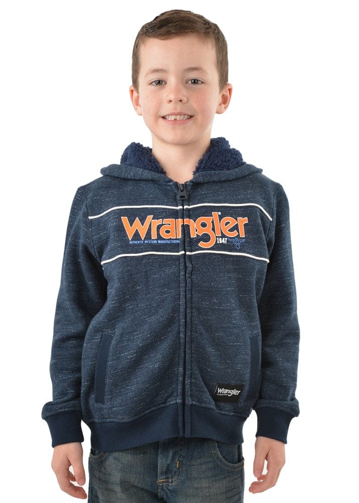 Load image into Gallery viewer, Wrangler Boys Gallant Zip Through Hoodie
