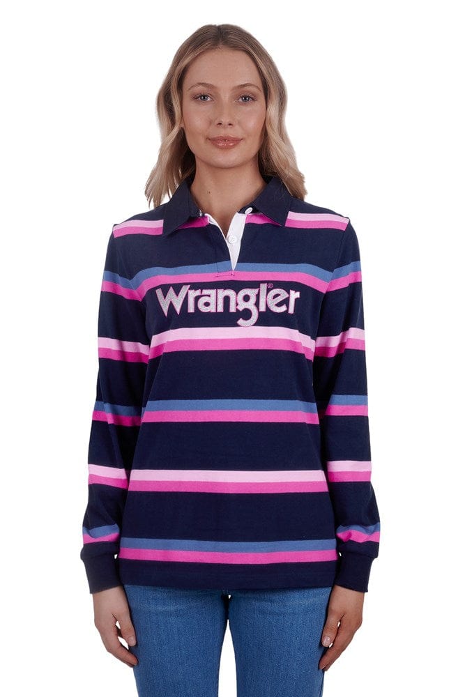 Load image into Gallery viewer, Wrangler Womens Jada Rugby
