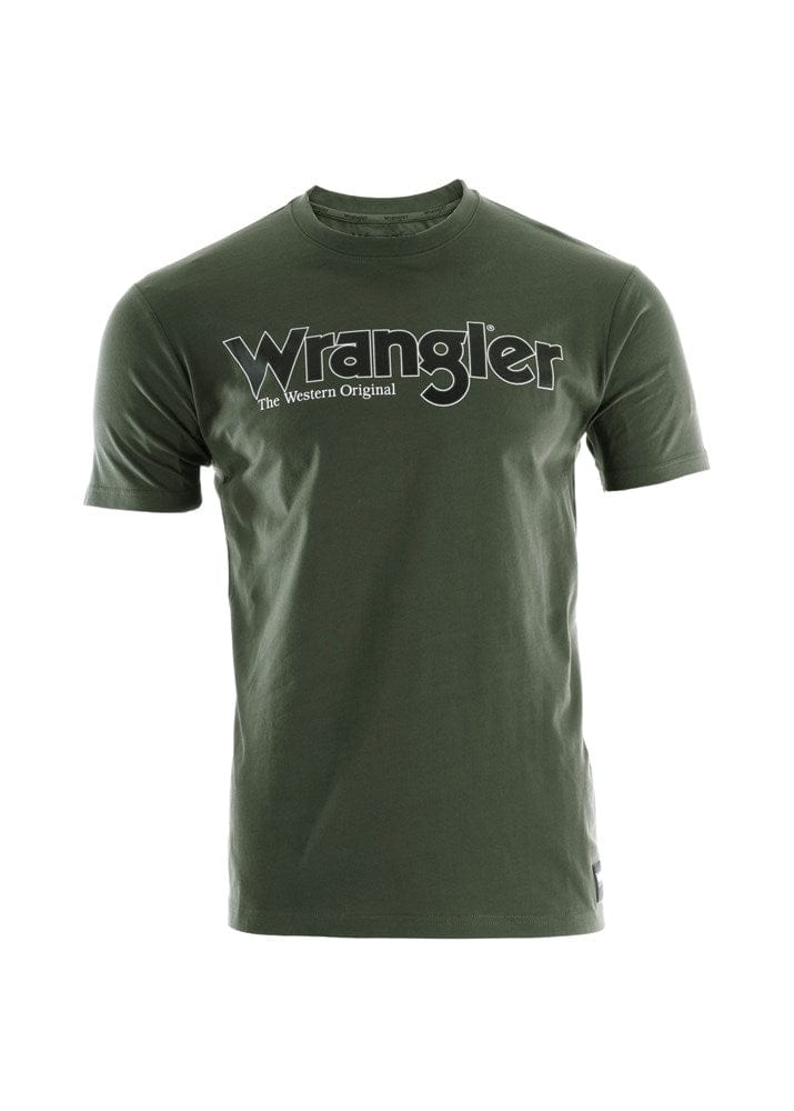 Load image into Gallery viewer, Wrangler Mens Ryder Logo Short Sleeve Tee
