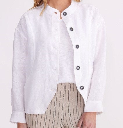 Load image into Gallery viewer, Yarra Trail Womens Pannelled Linen Jacket
