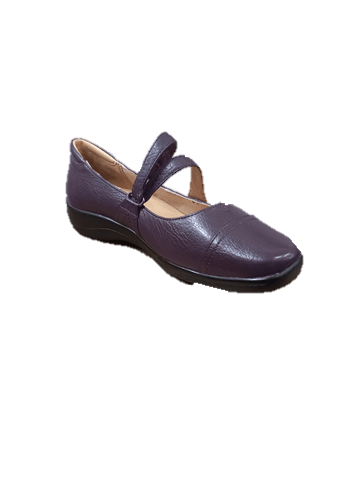 Load image into Gallery viewer, Ziera Womens Jammies XF-ZR Leather Shoe Aubergine
