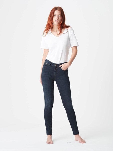Load image into Gallery viewer, Mavi Womens Alissa Ankle High Rise Super Skinny Jeans

