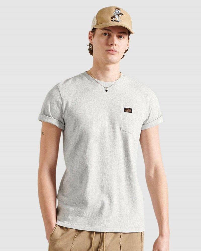 Load image into Gallery viewer, Superdry Mens Workwear Pocket Tee
