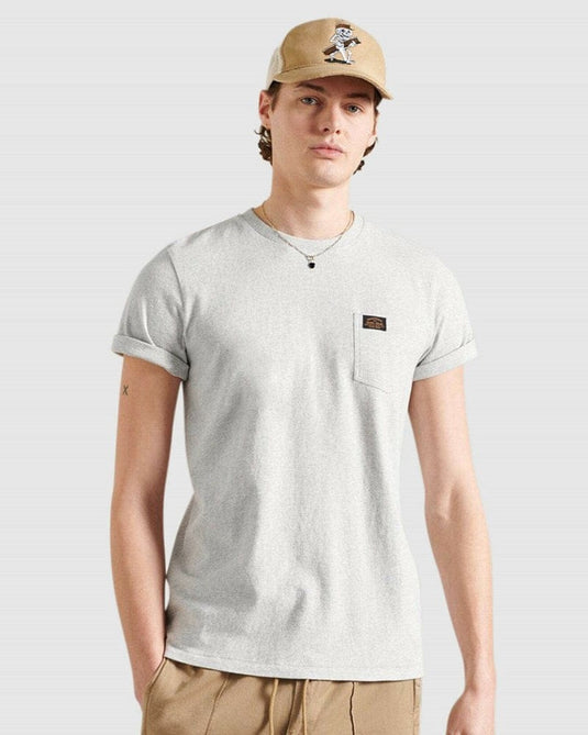 Superdry Mens Workwear Pocket Tee