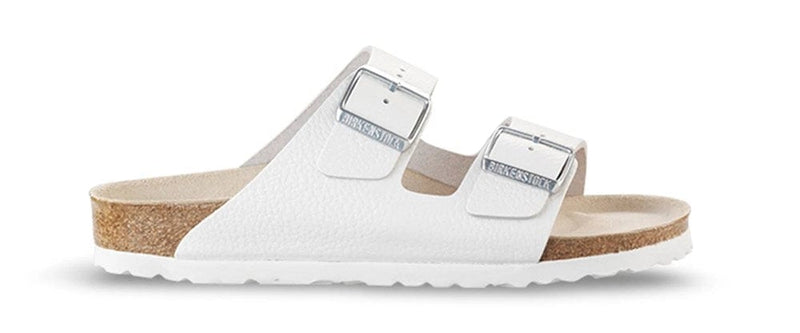 Load image into Gallery viewer, Birkenstock Arizona White Natural Leather
