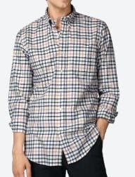 Ralph Lauren Mens Custom Fit Checked Oxford Shirt - Assorted