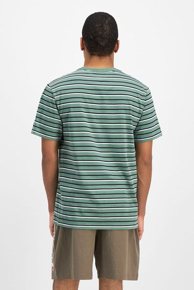 Load image into Gallery viewer, Champion Mens Script Stripe Tee
